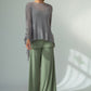 Tatiana Italian Wool knit (Silver Frost)