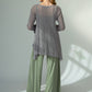 Tatiana Italian Wool knit (Silver Frost)