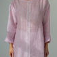 Kaia Linen tunic : Limited Edition : Red stripe