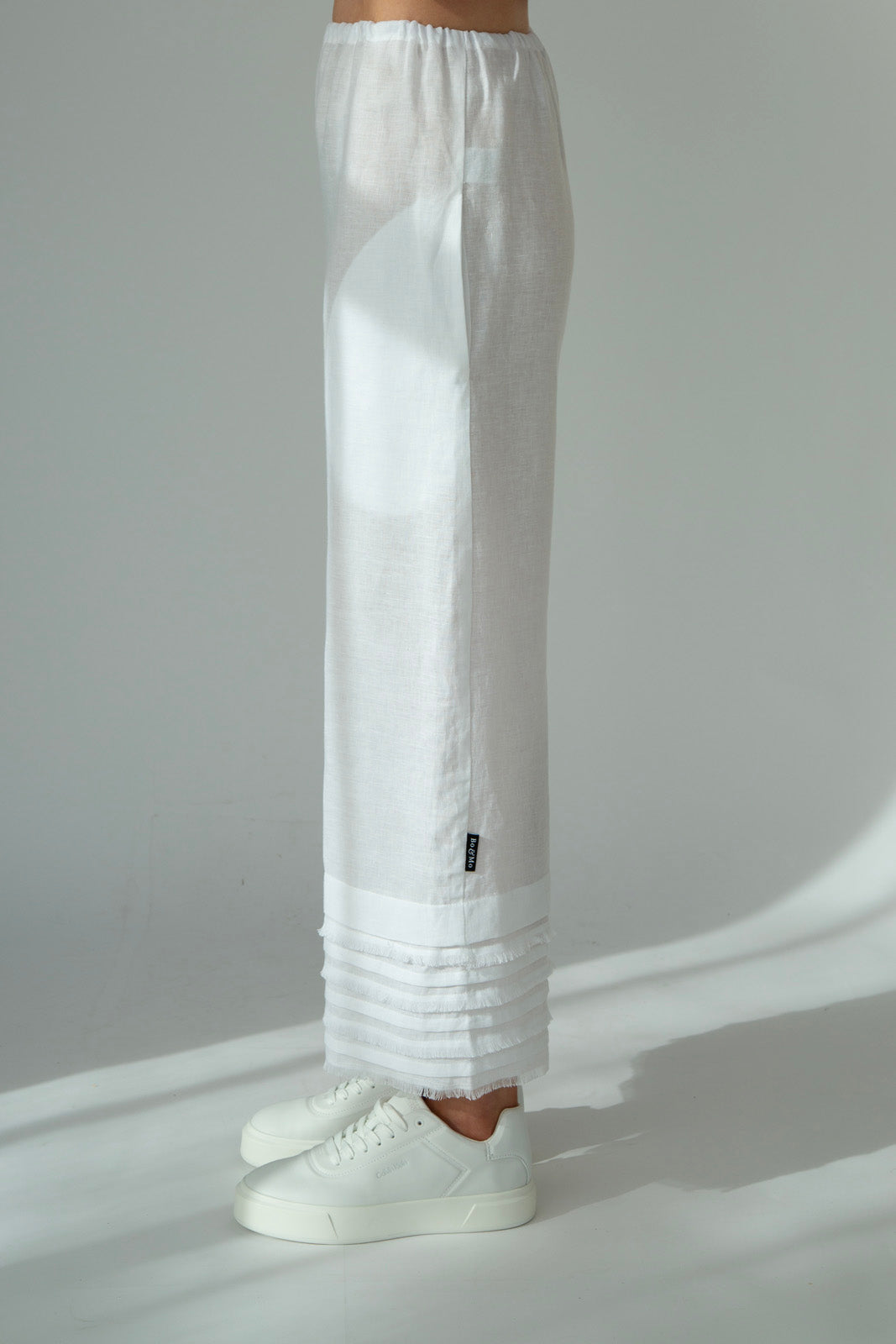 Chloe Linen pants : White: Limited Edition