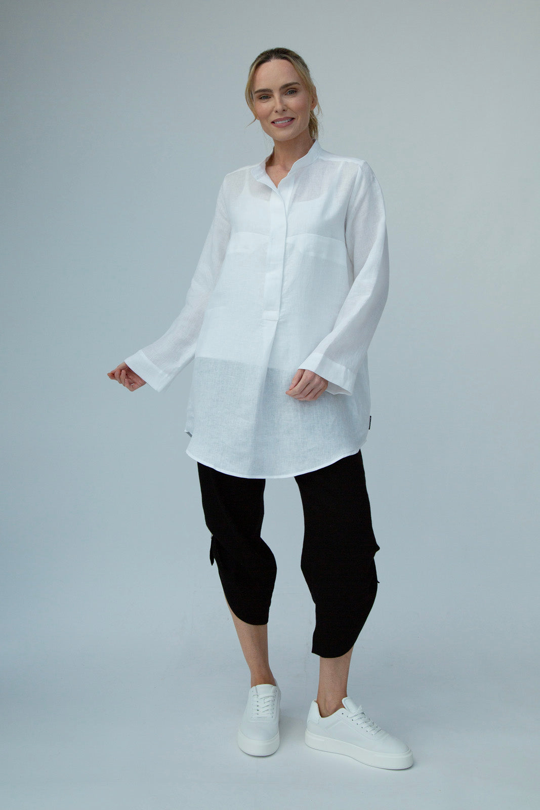 Dara Linen shirt : Limited Edition : white