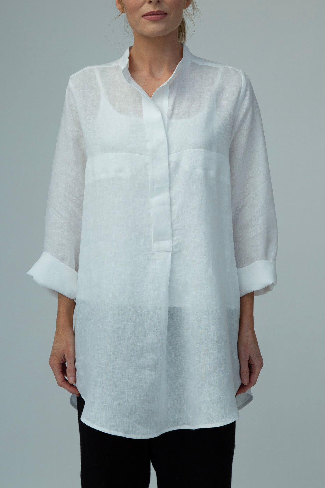 Dara Linen shirt : Limited Edition : white