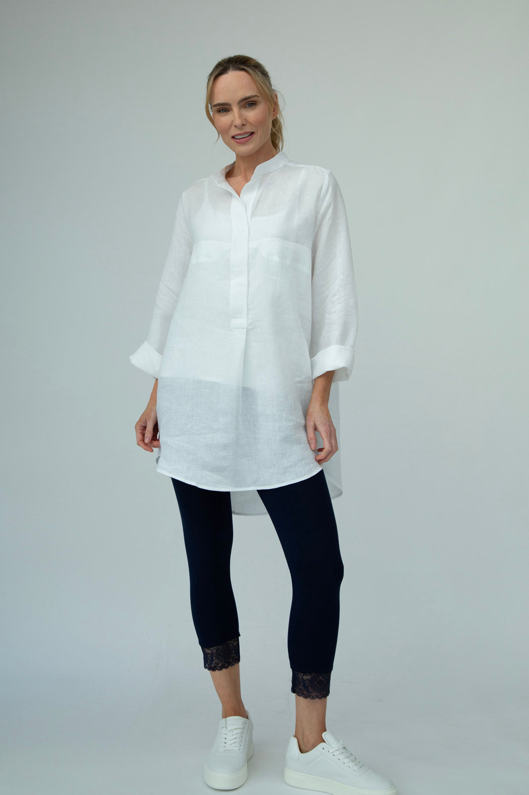 Dara Linen shirt : Limited Edition : white