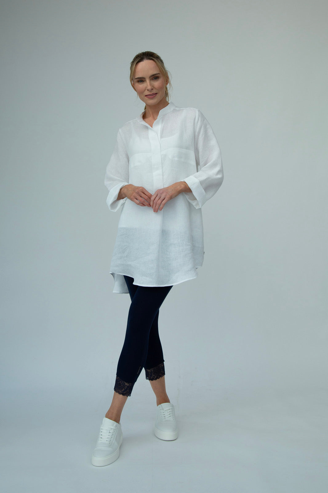 Dara Linen shirt : Limited Edition : white