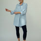 Dara Linen shirt : Limited Edition : blue stripe
