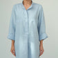 Dara Linen shirt : Limited Edition : blue stripe
