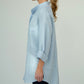 Dara Linen shirt : Limited Edition : blue stripe