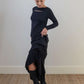 Black Eloise Slash Top (size 1 only)