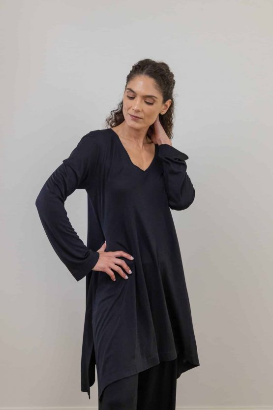 Black Mabel Tunic ( size 1+2 only)
